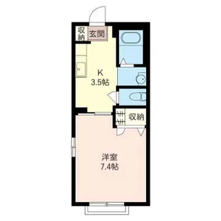 ステラ・ヒロ【1階】の間取り