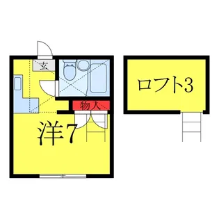 ハイシティハイツ【2階】の間取り