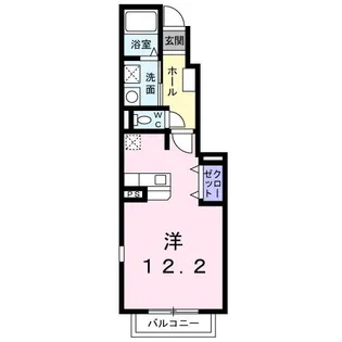 グリーンヒル【1階】の間取り