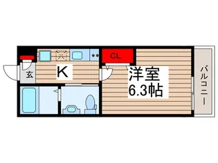 ステラハウス八千代台【2階】の間取り