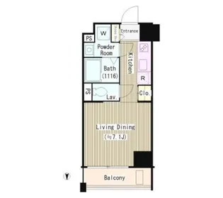 シエルトゥールロジュマン【3階】の間取り