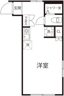 セントラルハイツ【1階】の間取り