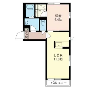 アルビレオ【1階】の間取り