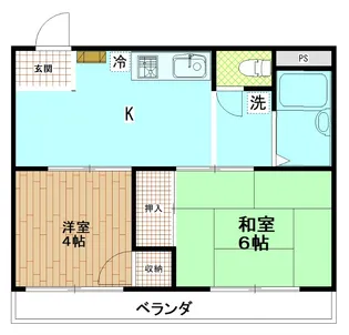 オークヒルズ【3階】の間取り