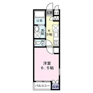 メゾンエスポワール長町【2階】の間取り