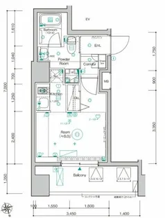 SYFORME NISHI-OI【9階】の間取り