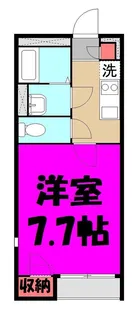 埼玉県さいたま市見沼区大字風渡野【アパート】の間取り