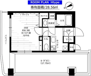 ステージグランデ市谷薬王寺【3階】の間取り