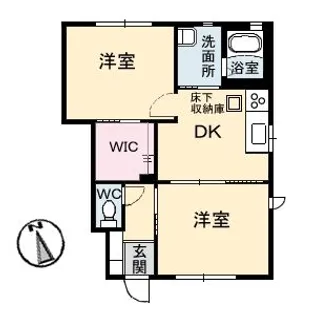 グランメール 20【1階】の間取り