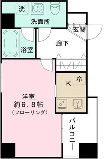 東京都荒川区西日暮里5【マンション】の間取り