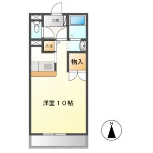コッジィーコートFUKATA【2階】の間取り