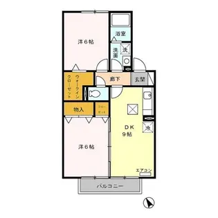 ラ ミューズ【1階】の間取り