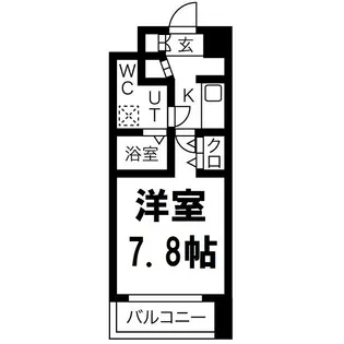 大阪府大阪市西淀川区野里2【マンション】の間取り