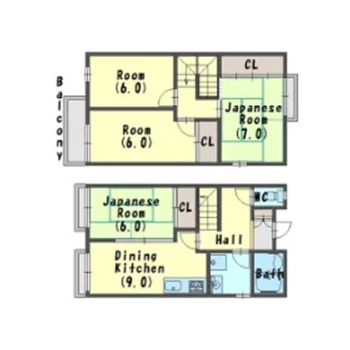 兵庫県神戸市垂水区つつじが丘5【一戸建】の間取り