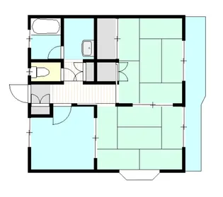 コーポエクティー【2階】の間取り