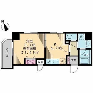 T’s Garden 葛西【3階】の間取り