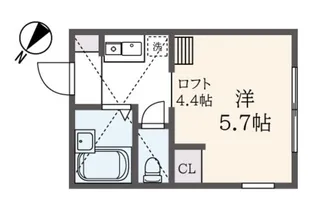 アリエッタ・K【1階】の間取り