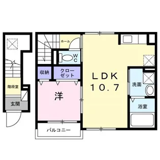 メゾン ノブレス【2階】の間取り