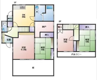 埼玉県狭山市大字水野【一戸建】の間取り