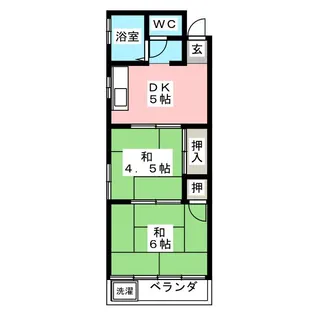 メゾンエイコウ【3階】の間取り