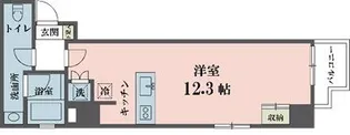 アムス四谷三丁目【8階】の間取り