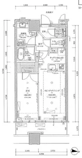 目黒第一マンションズ【1階】の間取り