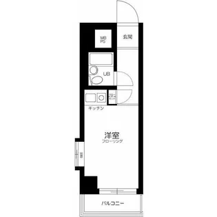 東京都台東区入谷1【マンション】の間取り