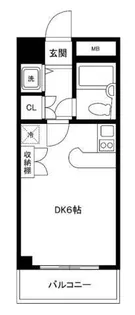 ワコーレ染井【1階】の間取り