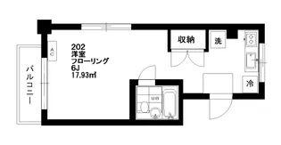 松原セントラルパレス【2階】の間取り