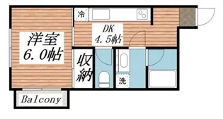 東京都国分寺市日吉町2【マンション】の間取り