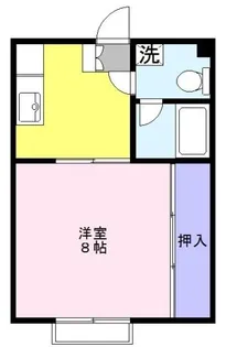 シャトルコウリン【3階】の間取り