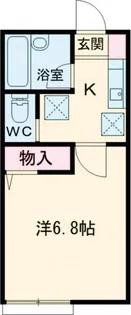 リブレリー春江B【1階】の間取り