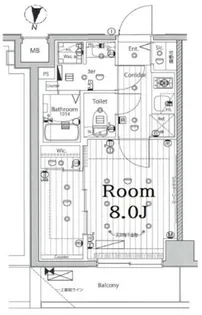 メイクス池上ルーチェ【3階】の間取り