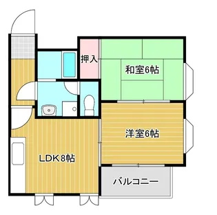 山一ビル【3階】の間取り