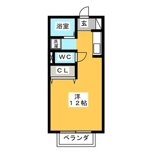 コーポハシマ【2階】の間取り