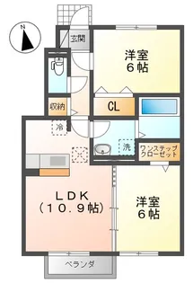 プリマヴェーラ II【2階】の間取り
