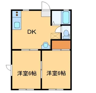 ヴィラリエゾンC【1階】の間取り