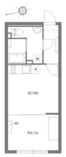 アレーロ西早稲田【2階】の間取り