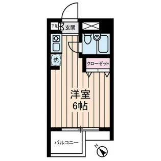 東京都目黒区八雲1【マンション】の間取り