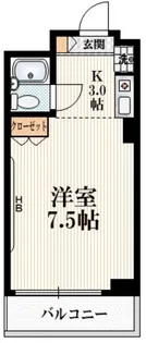 アーバンコート田村【4階】の間取り