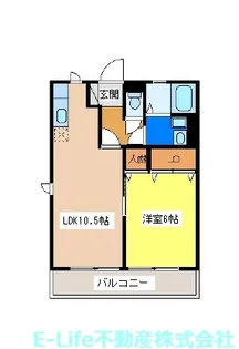 クレシアコート【1階】の間取り