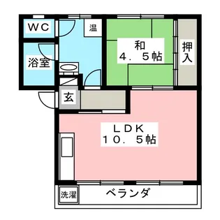 朝日ビル【3階】の間取り