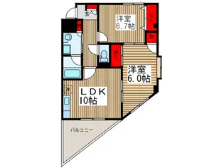 HARMONY HILLSV.【2階】の間取り