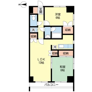 KYパティオス【4階】の間取り