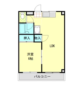ヌーベル山下【1階】の間取り