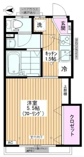 秋田マンション【2階】の間取り