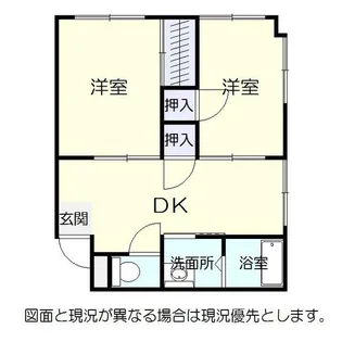 杉浦ビル【3階】の間取り
