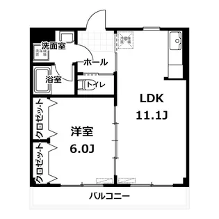 ゴールド・ヴィレッジェ【2階】の間取り