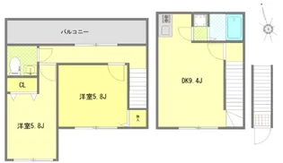 サザンロード西ヶ原の間取り