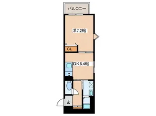 EVER PRESENT【3階】の間取り